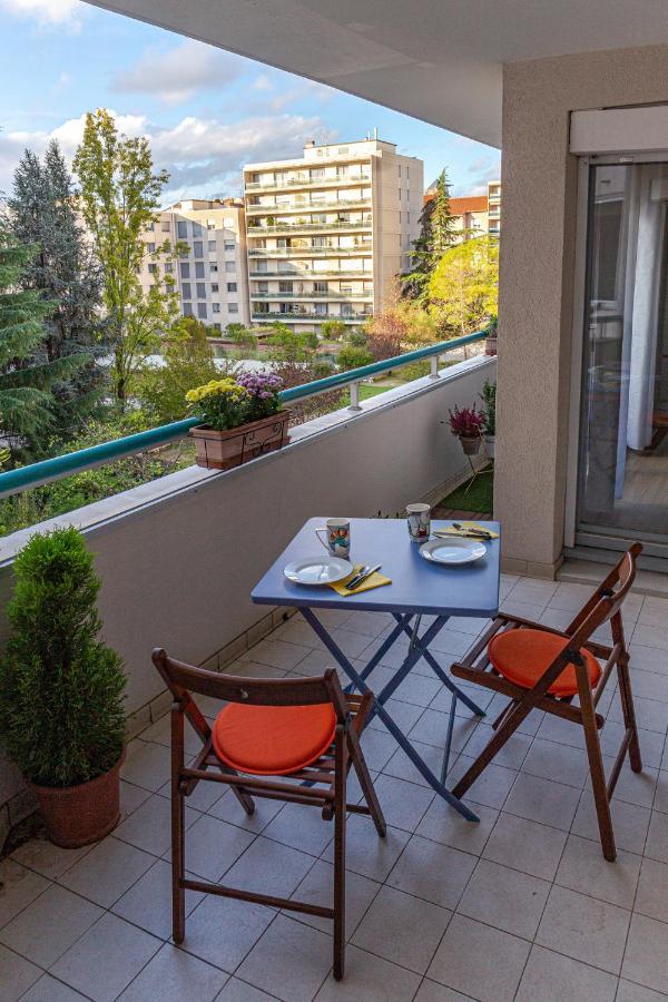 Ferienwohnung Parc Blandan - T2 Calme Lumineux Et Bien Situe. Lyon Exterior foto